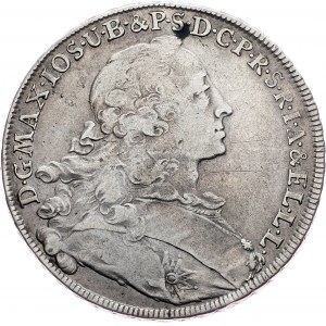Maximilian III Joseph, 1 Thaler 1756, Munich