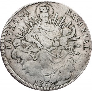 Maximilian III Joseph, 1 Thaler 1756, Munich