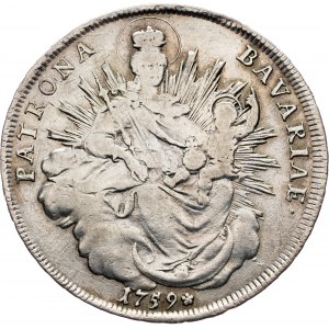 Maximilian III Joseph, 1 Thaler 1759, Munich