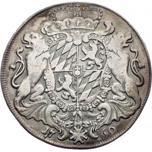 Maximilan III Joseph, 1 Thaler 1760, Munich