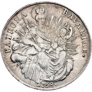 Maximilian III Joseph, 1 Thaler 1768, Munich