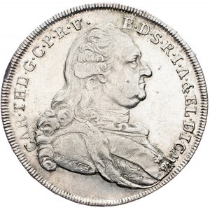Charles Theodore, 1 Thaler 1782
