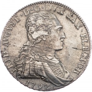 Friedrich August III, 2/3 Thaler 1792