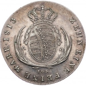 Friedrich August I, 1 Thaler 1813, Dresden