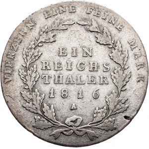 Friedrich Wilhelm III, 1 Thaler 1816, Berlin