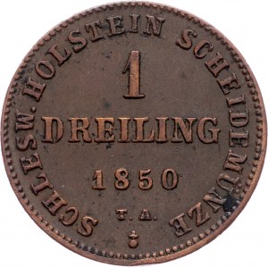 Schleiswig War, 1 Dreiling 1850, Altona