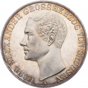 Sachsen, Charles Alexander, 2 Thalers 1855, A, Berlin