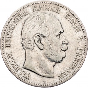 Wilhelm I, 5 Mark 1874, Berlin