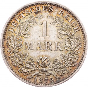Wilhelm I, 1 Mark 1875, F