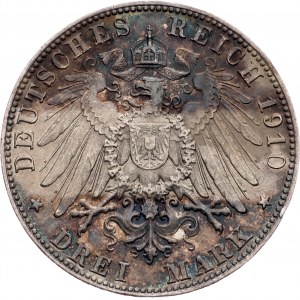 Otto, 3 Mark 1910, Munich