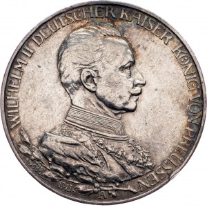 Wilhelm II, 3 Mark 1913, Berlin
