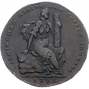 Britisch Overseas, 1/2 Penny 1793