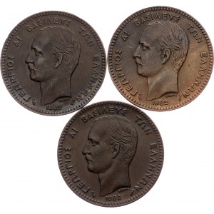 George I, 10 Lepta 1882