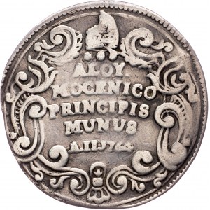 Alvise G.Mocenigo IV., Osella anno II 1764, MF
