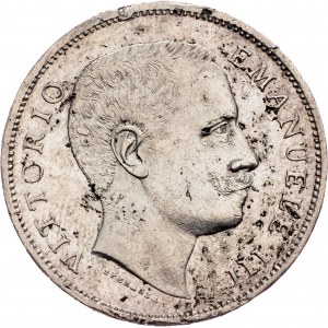 Vittorio Emanuele III, 1 Lira 1907, Rome