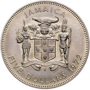 Elizabeth II, 5 Dollars 1972, Wawa