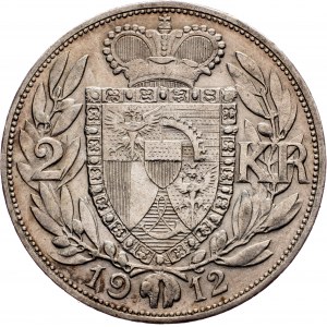 Johann II, 2 Krone 1912