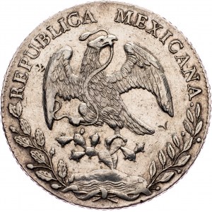 Republic, 8 Reales 1887, Mexico City