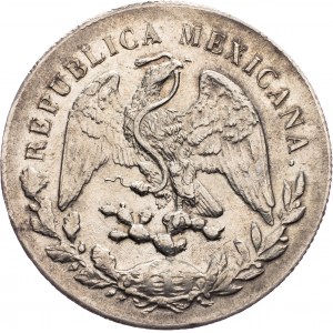 Republic, 1 Peso 1898, Guanajuato