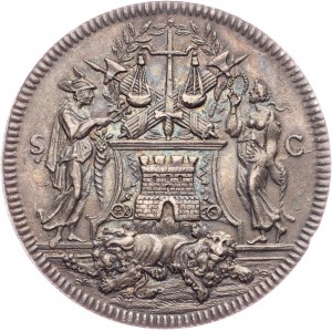 Alkmaar, Medal after 1693, ca. 1704?, ALCMARIA / VICTRIX