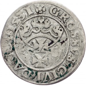 Sigismund I Old, Grosz gdanski 1531, Gdansk