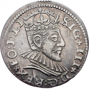 Sigismund III Vasa, Trojak 1590, Riga