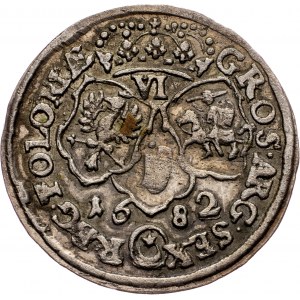 John III Sobieski, 6 Groschen 1682