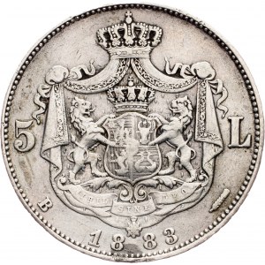 Carol I, 5 Lei 1883
