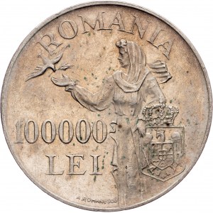 Michael I, 100 000 Lei 1946, Bucharest