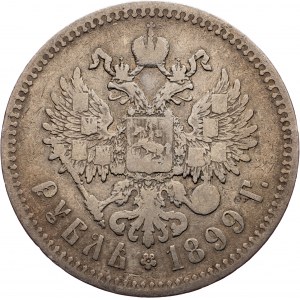 Nicholas II, 1 Rouble 1899, **