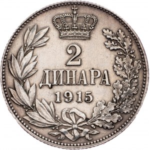 Peter I, 2 Dinara 1915