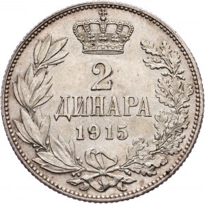 Peter I, 2 Dinara 1915