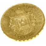 Francúzsko, 100 frankov, 1867 BB, Štrasburg