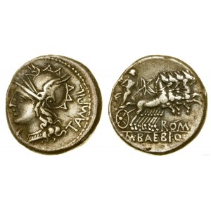 Rímska republika, denár, 137 pred n. l., Rím