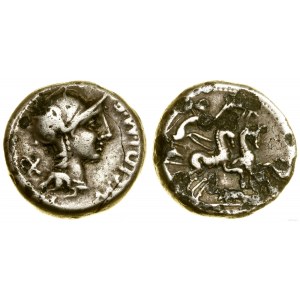 Republika Rzymska, denar, 115-114 pne, Rzym
