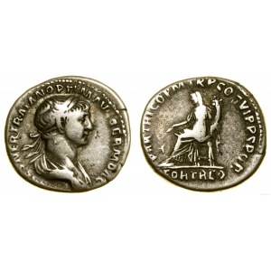Rímska ríša, denár, 114-117, Rím