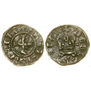 Krzyżowcy, denar turoński, 1301-1306, Chiarenza
