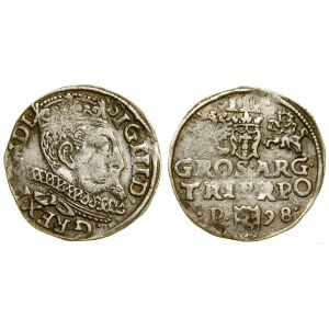 Poland, trojak, 1598, Poznań