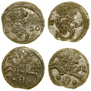 Poland, set: 2 x dwudenar, 1620 and 1621, Vilnius