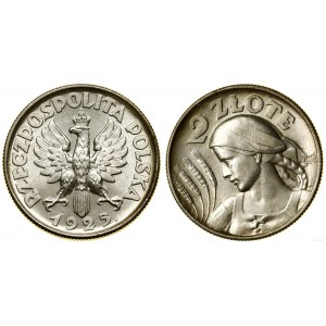 Poland, 2 zloty, 1925, London