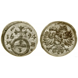 Silesia, greszel, 1694 MB, Brzeg