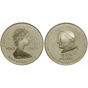 Dominika, 10 dolarów, 1979, Balerna