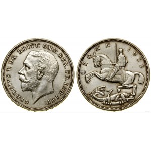 Wielka Brytania, 1 korona, 1935, Londyn
