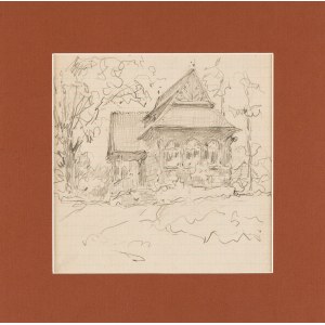 Tadeusz CIEŚLEWSKI - father (1870-1956), House with a veranda