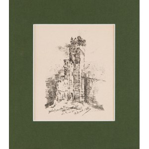 Józef Ignacy KRASZEWSKI (1812-1887), La Tour des Pins (Tower of the Pines), 1866