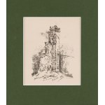 Józef Ignacy KRASZEWSKI (1812-1887), La Tour des Pins (Wieża Sosen), 1866