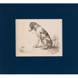 Jan ROSEN (1854-1936), Dog, 1881