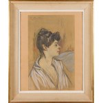 Henri de TOULOUSE-LAUTREC (1864-1901), Portret Marcelle Lender