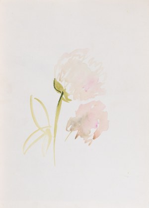 Ewa WIECZOREK (1947-2011), Zestaw czterech kompozycji kwiatowych: 1. Bukiet, 2008 2. Kwiaty w wazonie, 2006 3. Słoneczniki, 2009 4. Różowy kwiat