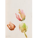 Ewa WIECZOREK (1947-2011), Serie von 12 Studien über Blumen und Gemüse
